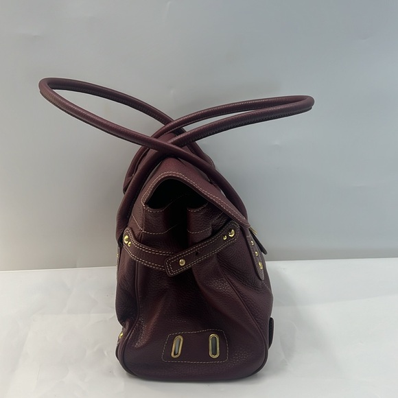 MAXX New York Signature Leather Handbag - Picture 4 of 12